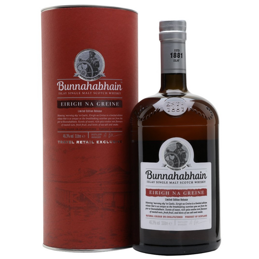 Bunnahabhain Eirigh Na Greine Limited Edition Whisky with box