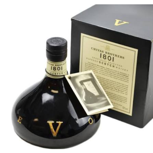 Chivas Revolve 1801 limited edition whisky with presentation box