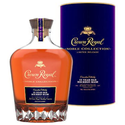 Crown Royal 13 Year Blender’s Mash Whisky Bottle and Box