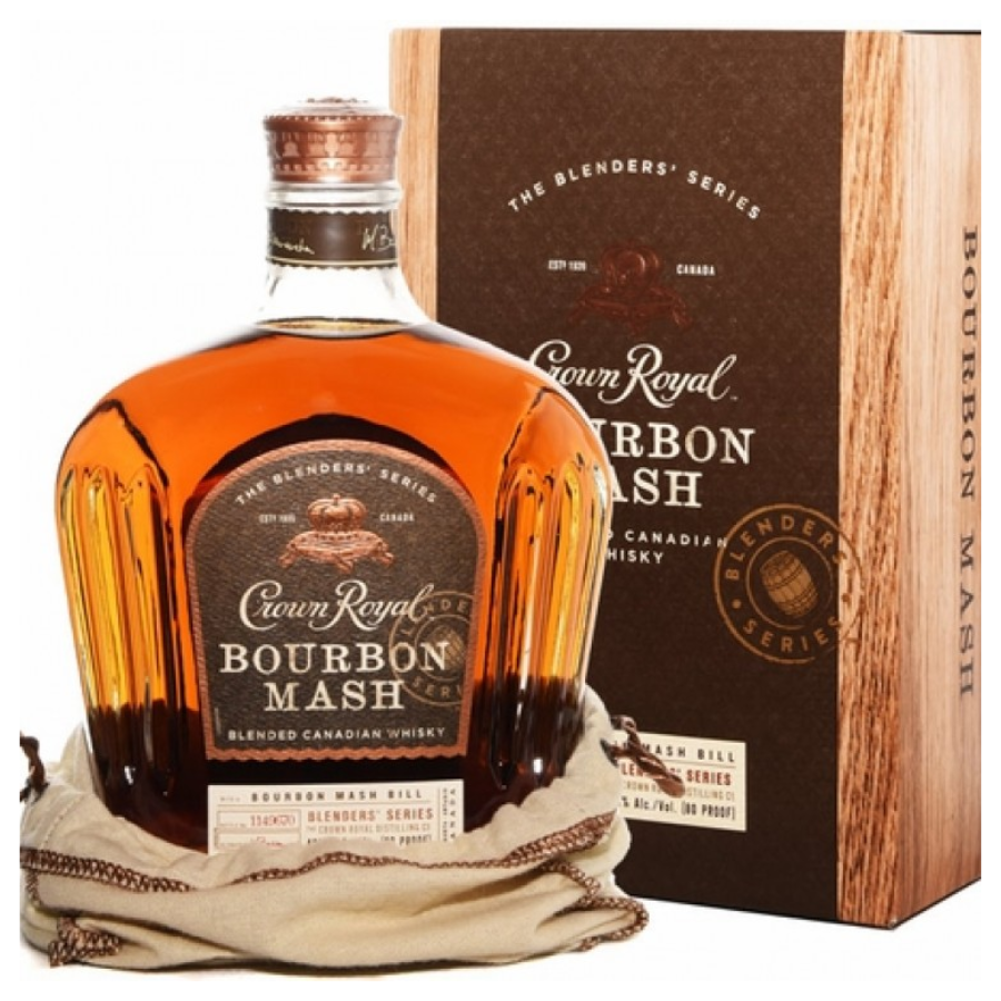  Crown Royal Bourbon Mash with box