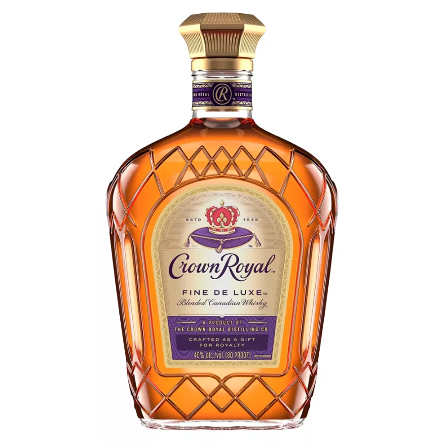 Crown Royal Fine De Luxe Whisky bottle