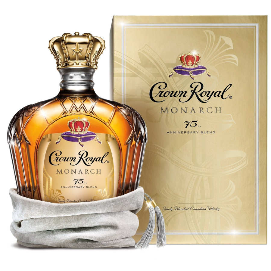 Crown Royal Monarch 75th Anniversary Blend with box
