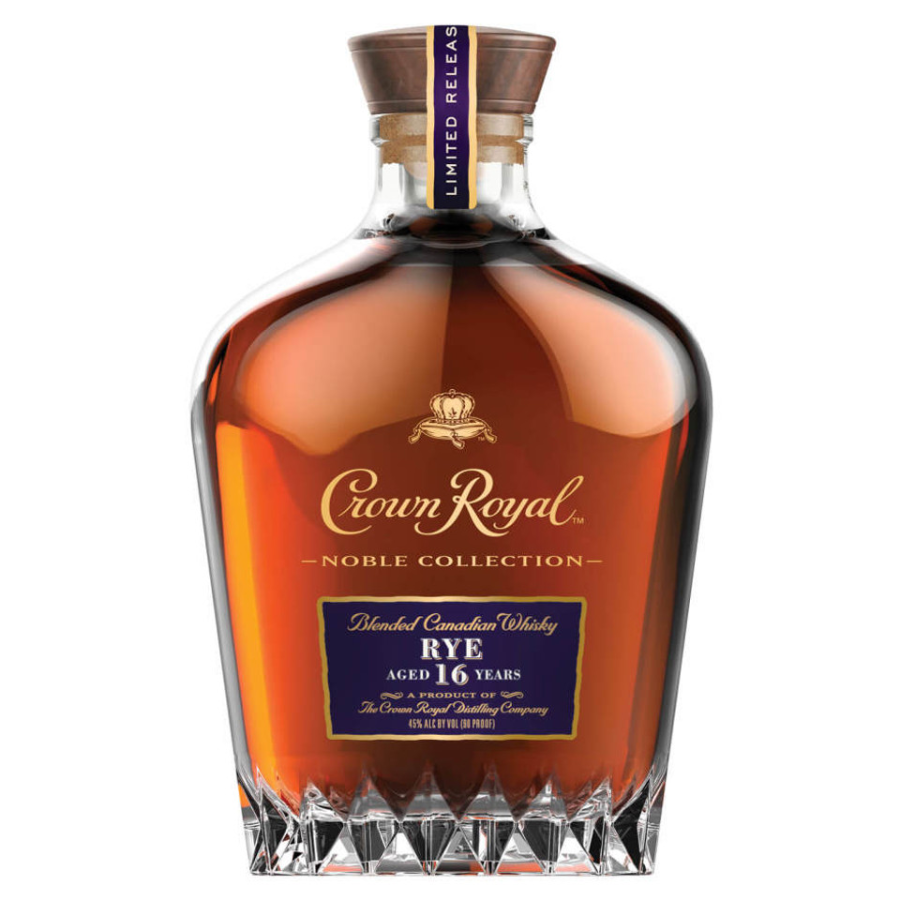 Crown Royal Noble 16 Year Old Rye Whisky bottle