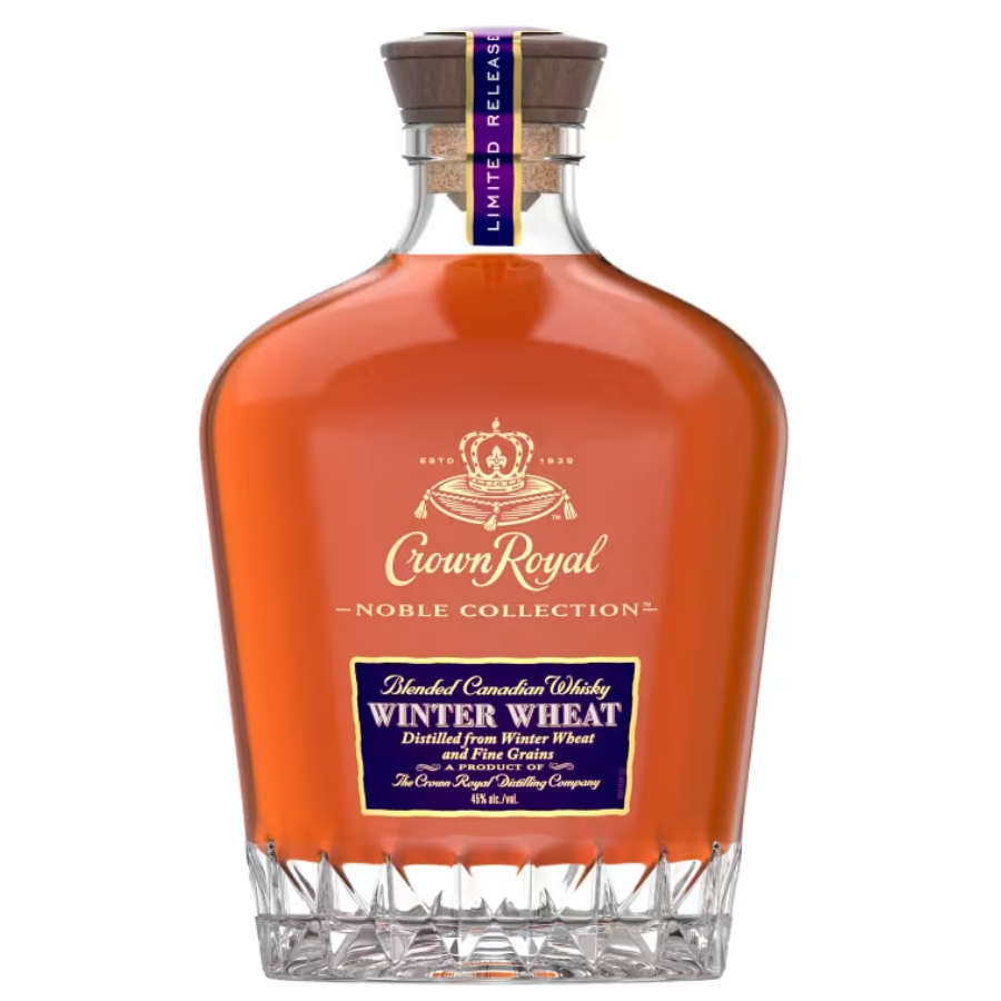 Crown Royal Winter Wheat Noble Collection Whisky Bottle