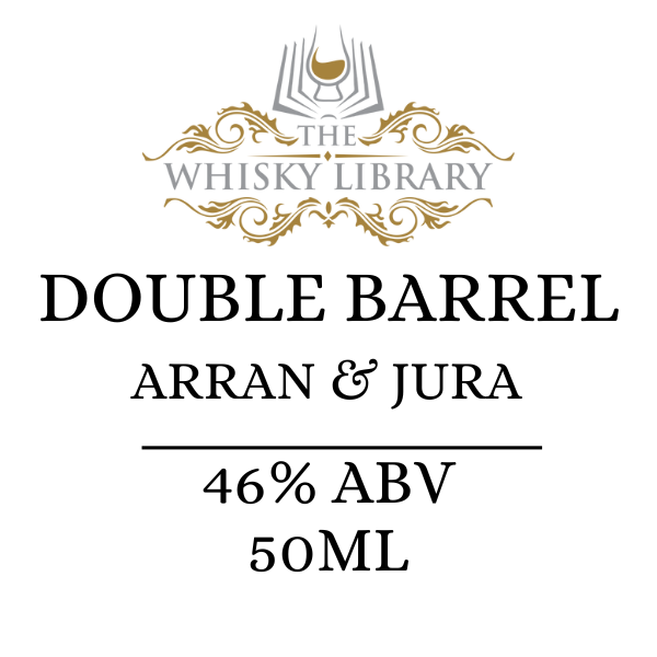 Double Barrel Arran & Jura 50ml Dram