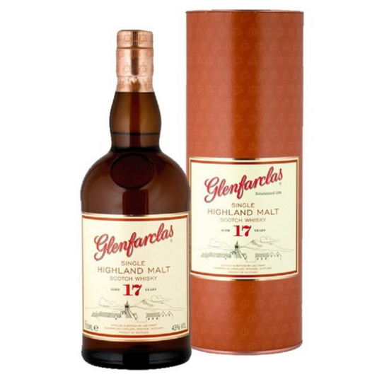 Glenfarclas 17 Year Old Single Malt Scotch Whisky with box