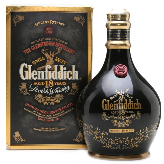 Glenfiddich 18 Ancient Reserve Black Decanter