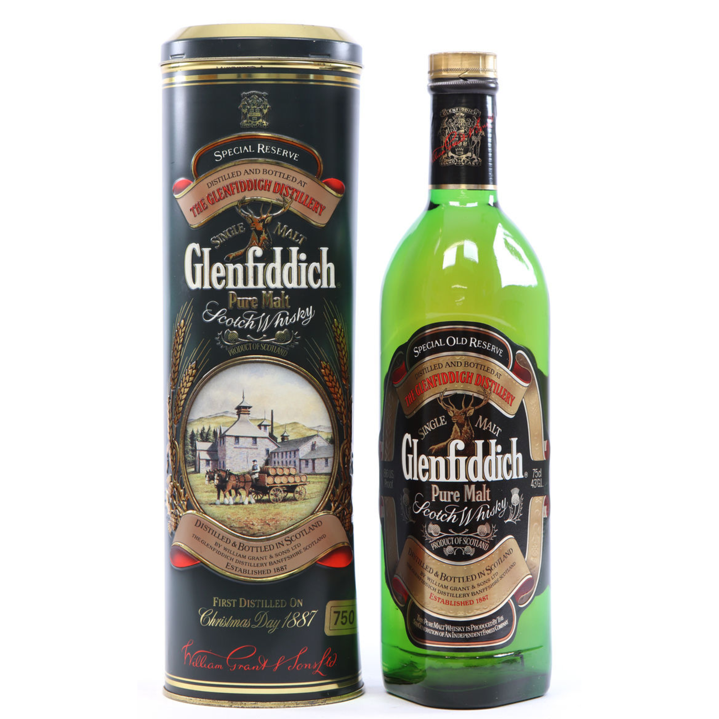 Glenfiddich Special Reserve Christmas Day 1887 Edition