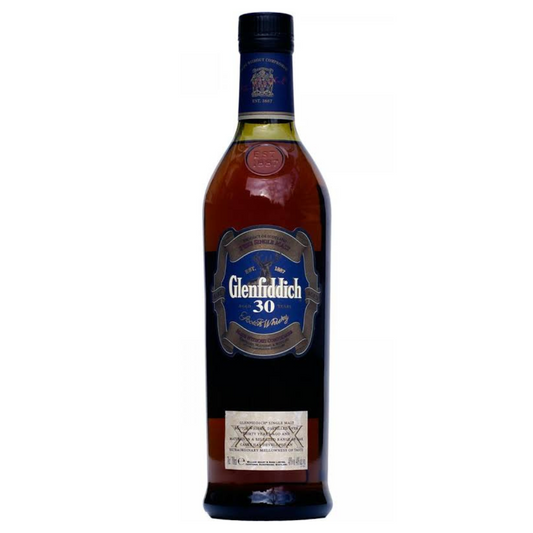 Glenfiddich 30 Year Old Scotch Whisky Bottle