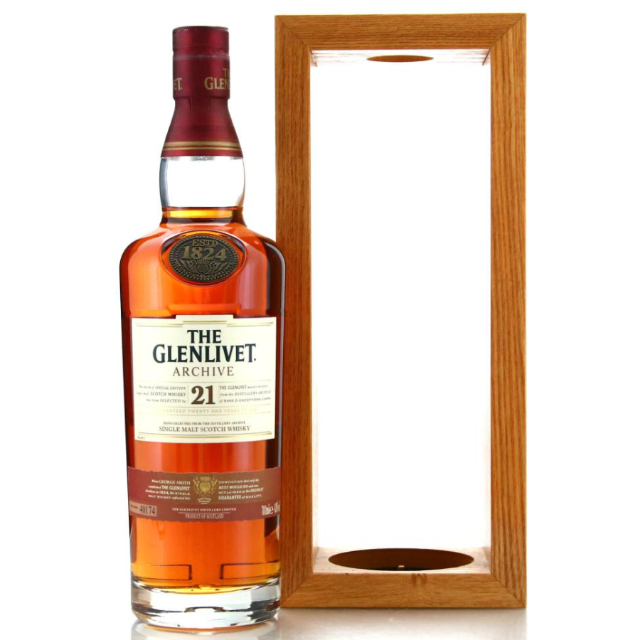 Glenlivet Archive 21 Year Old 750ml with original presentation case