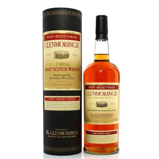Glenmorangie Port Wood Finish 1990s with original presentation tube