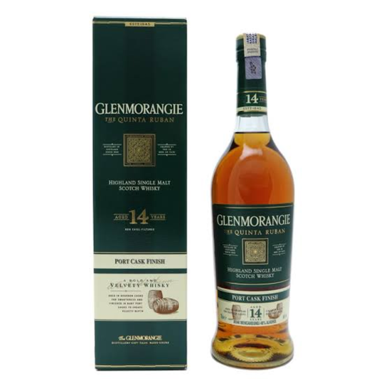 Glenmorangie Quinta Ruban 14 Year Old with presentation box