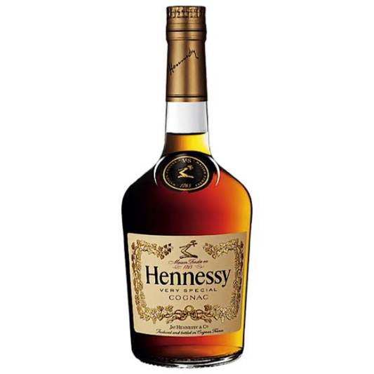 Hennessy VS Very Special Cognac 750ml 40% ABV bottle