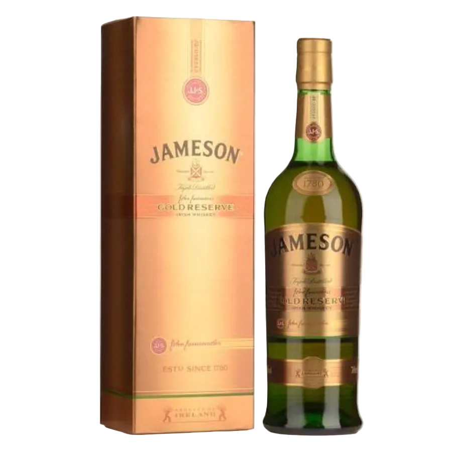 Jameson Gold Reserve Older Bottling with original presentation box