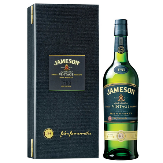 Jameson Rarest Vintage Reserve 2007 with presentation box