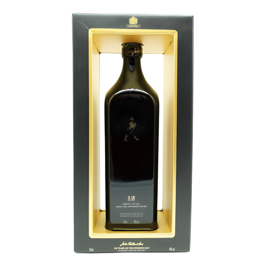 Johnnie Walker Black Label 12 Year Old 100 Years Edition bottle