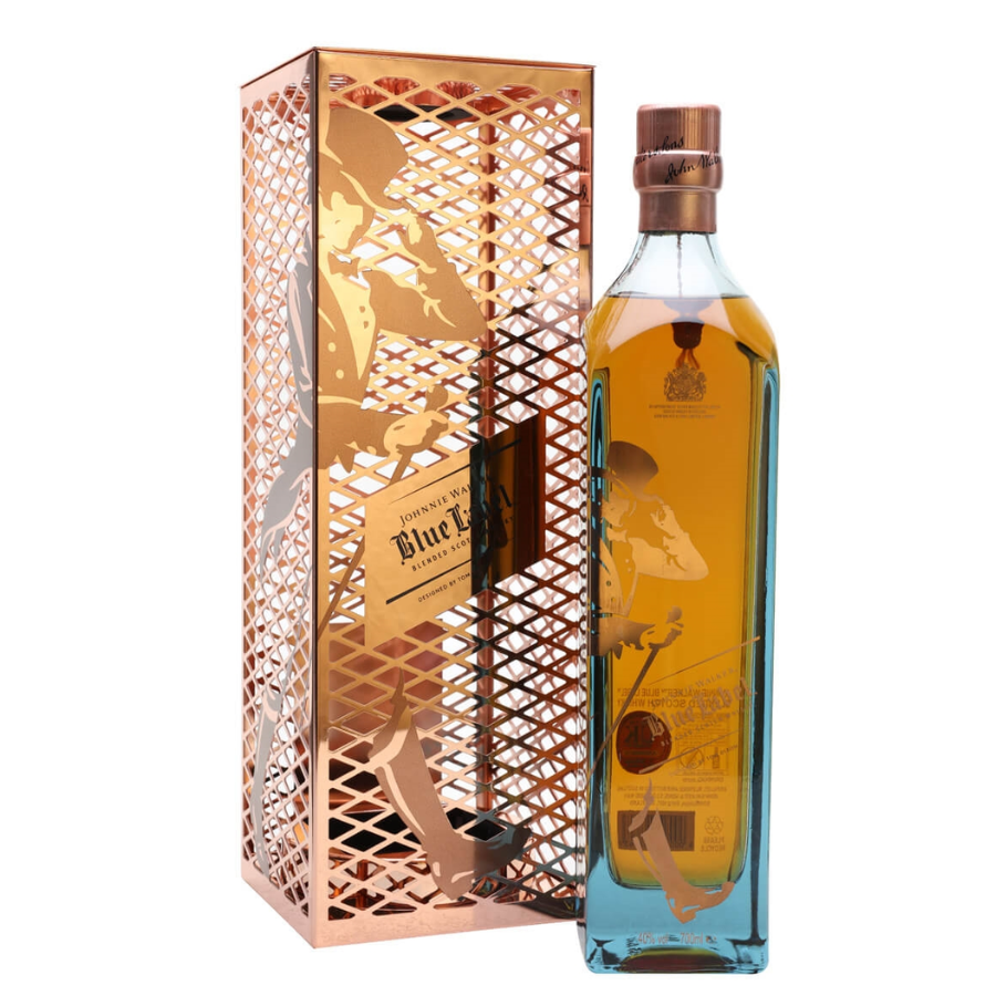 Johnnie Walker Blue Label Capsule Series by Tom Dixon with presentation box