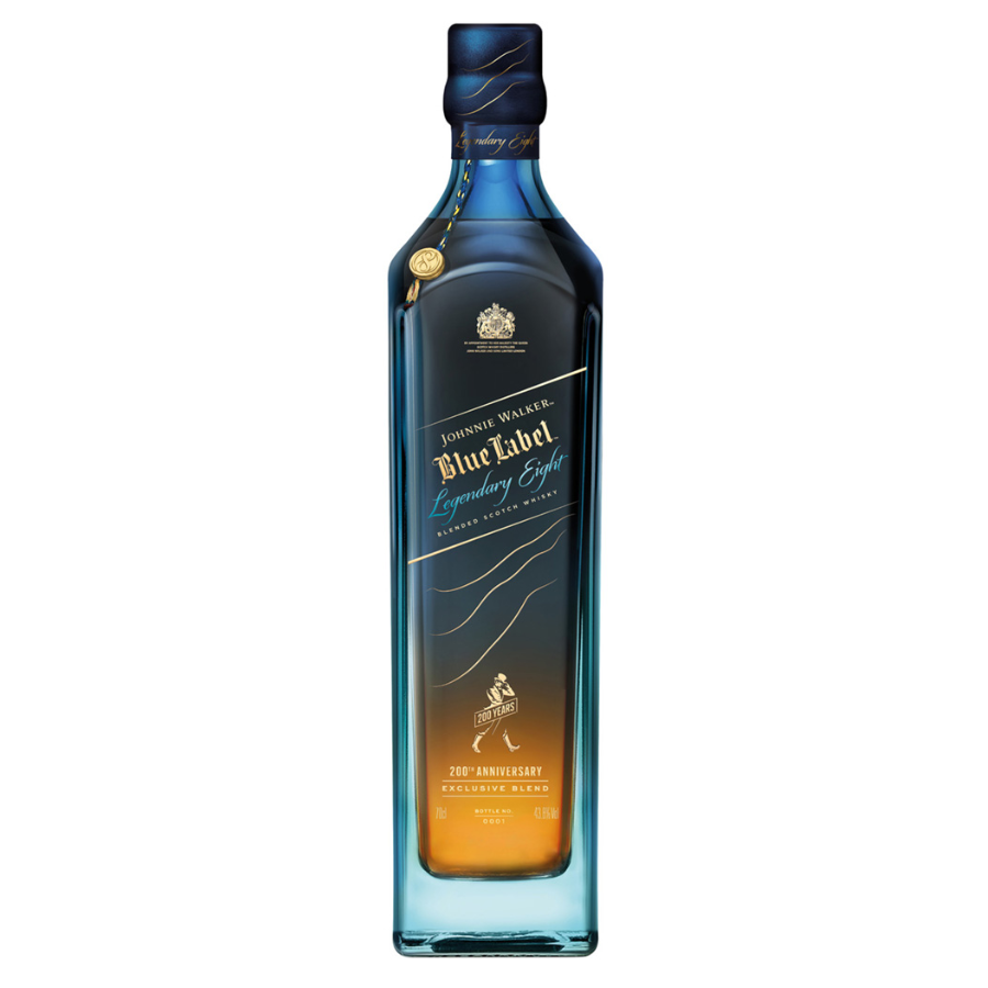 Johnnie Walker Blue Label Legendary Eight bottle
