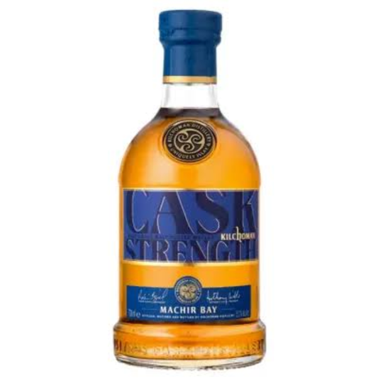 Kilchoman Machir Bay Cask Strength 58.3% ABV Islay single malt whisky bottle