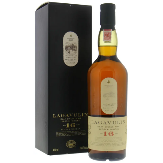 Lagavulin 16 Year Old 2014 whisky with presentation box
