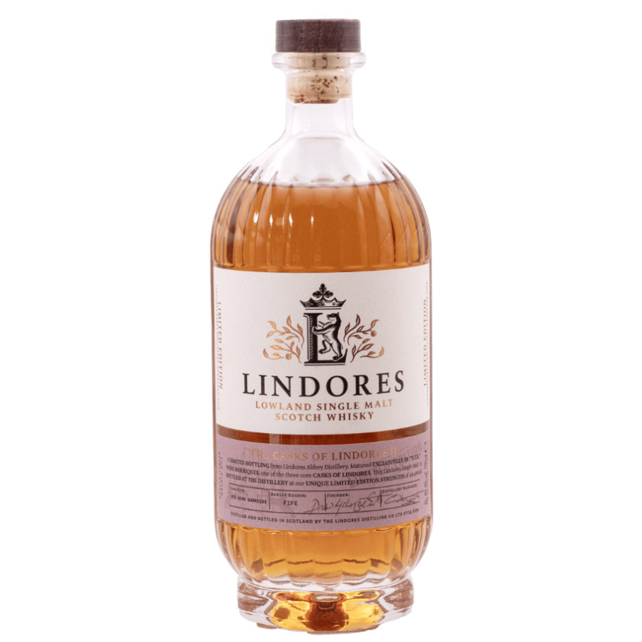 Lindores Lowland Casks of Lindores 2 STR Wine Barrique bottle