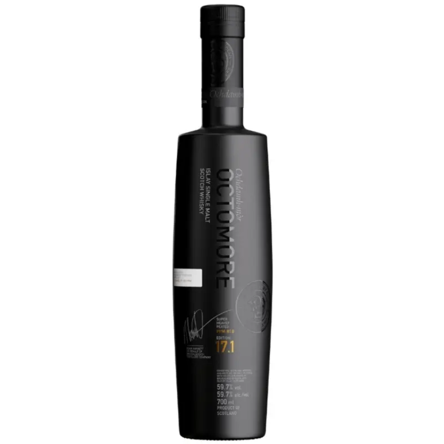 Octomore 17.1 5 Year Old Islay single malt Scotch whisky 700ml bottle at 59.7% ABV