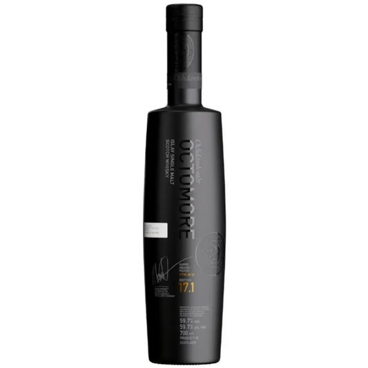 Octomore 17.1 5 Year Old Islay single malt Scotch whisky 700ml bottle at 59.7% ABV