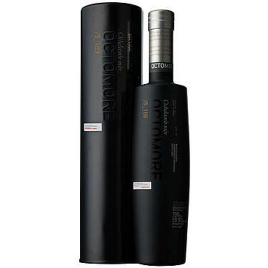 Octomore 5.1 5 Year Old single malt whisky with box