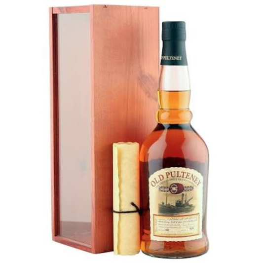Old Pulteney 18 Year Old Sherry Wood Cask 1489 Bottle 314 700ml 59.9% with original presentation box