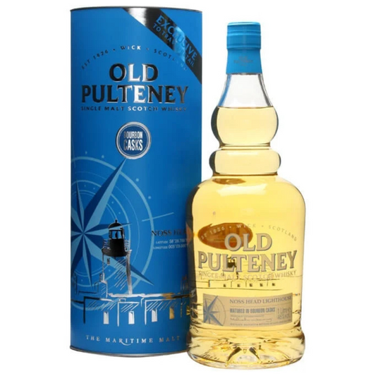 Old Pulteney Noss Head 1L Whisky with packaging