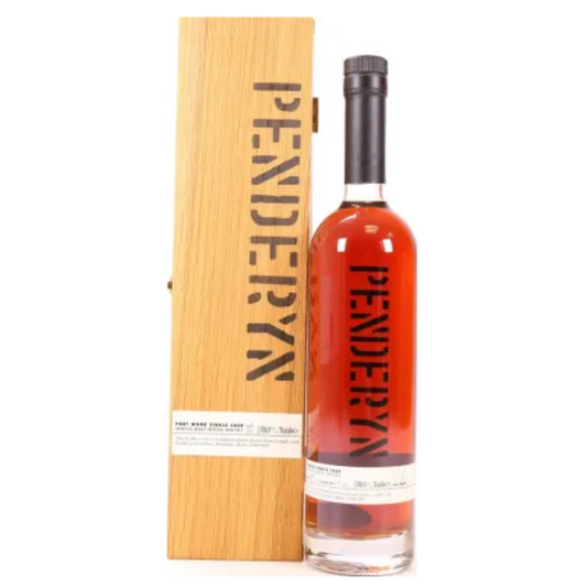 Penderyn Portwood Single Cask PT26 with wooden box