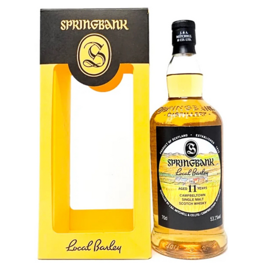 Springbank 11 Year Old Local Barley with box