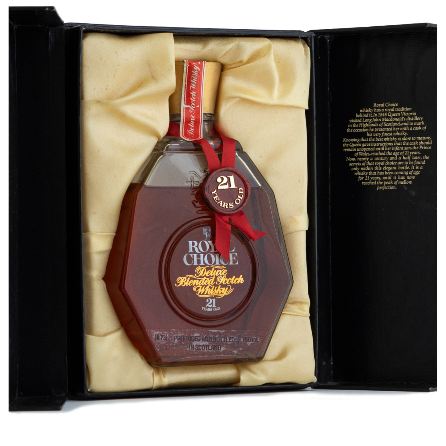 Long John Royal Choice 21 Year Old (1980's)