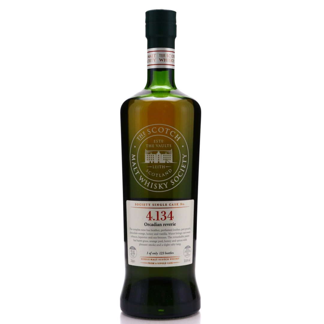 SMWS 4.134 Orcadian reverie 24 Year Old