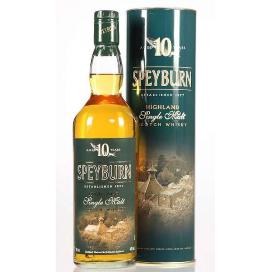 Speyburn 10 Year Old 1990s vintage presentation 750ml 43% ABV with original box