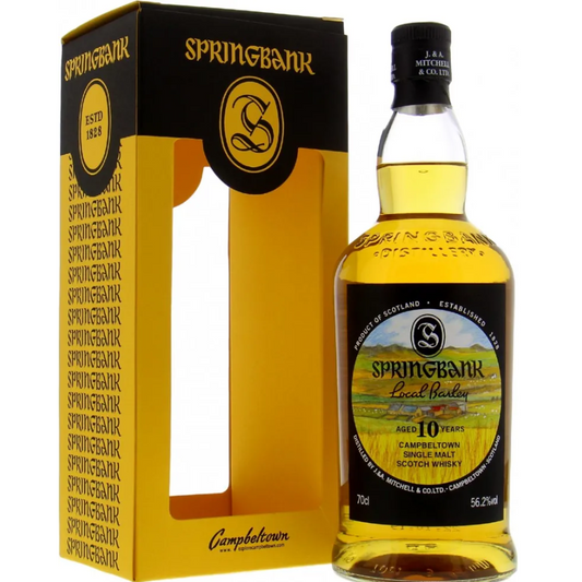 Springbank 10 Year Old Local Barley 2009 with box