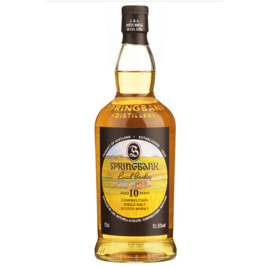 Springbank 10 Year Old Local Barley 2022 whisky bottle