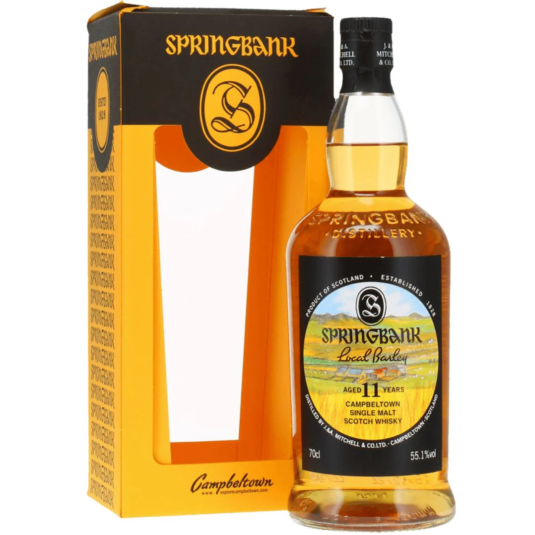 springbank-11-year-old-local-barly box 55.1% scotch whisky