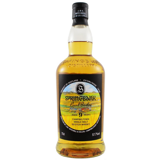 Springbank 9 Year Old Local Barley 2009 whisky bottle