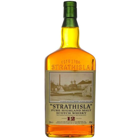 Strathisla 12 Year Old 1990s Pure Highland Malt Speyside whisky 750ml 43% bottle