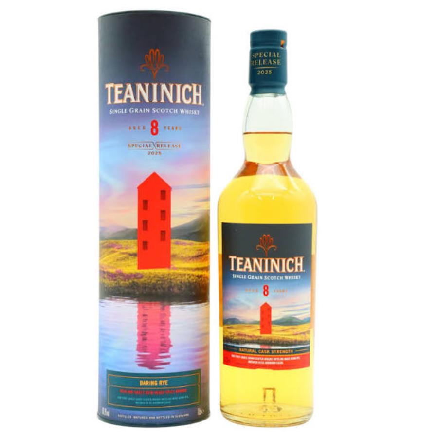 Teaninich 8 Year Old Daring Rye Special Release 2025 with presentation box