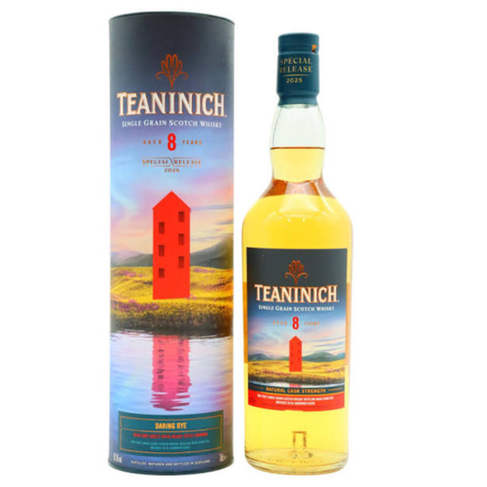 Teaninich 8 Year Old Daring Rye Special Release 2025 with presentation box