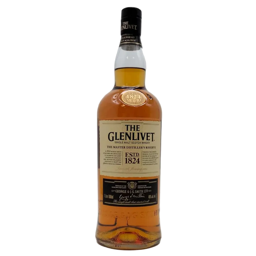 The Glenlivet Master Distiller’s Reserve Speyside Single Malt Scotch Whisky bottle