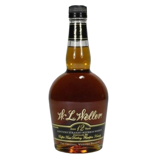 W L Weller 12 Year Old wheated bourbon bottle