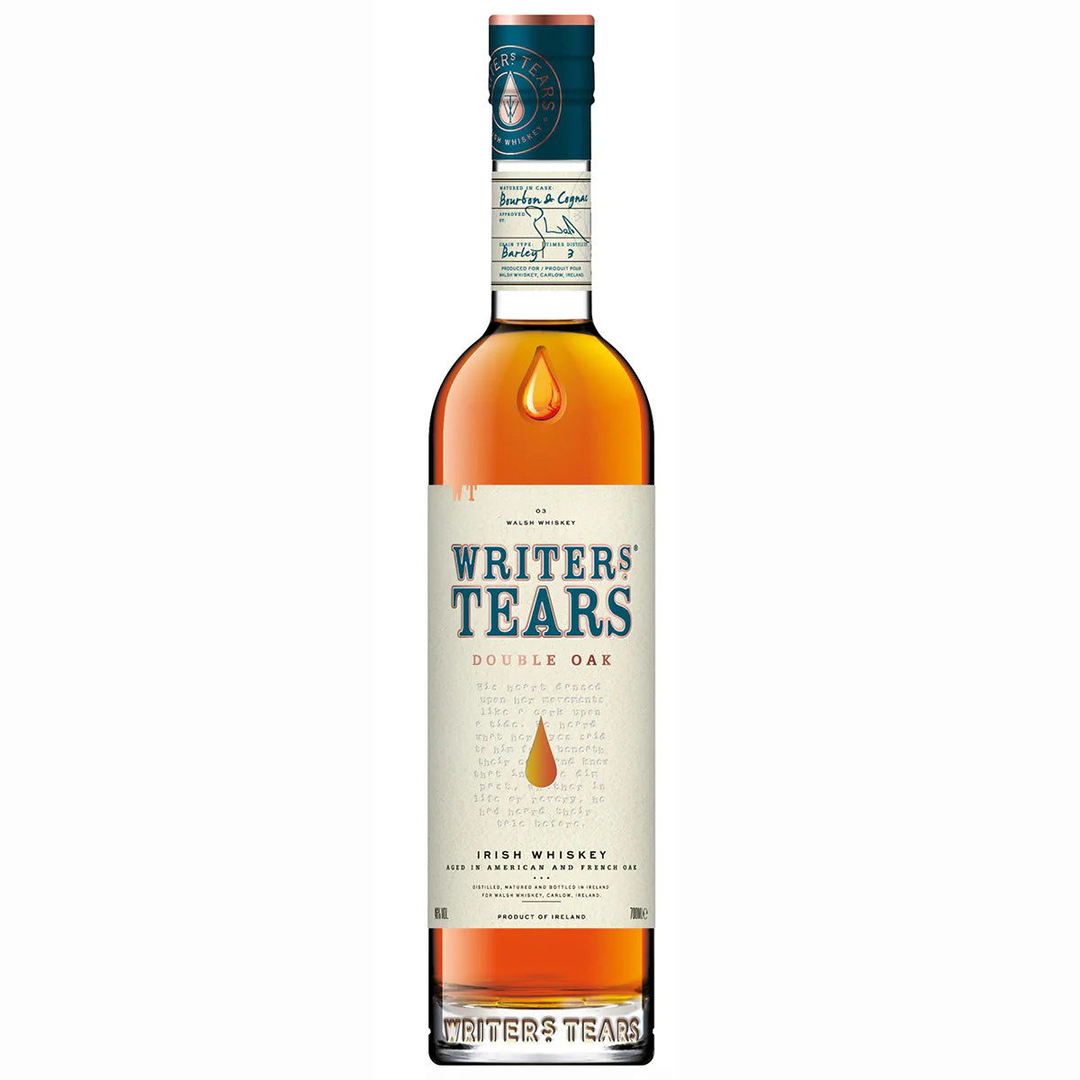 Writes Tears Double Oak Irish Whiskey